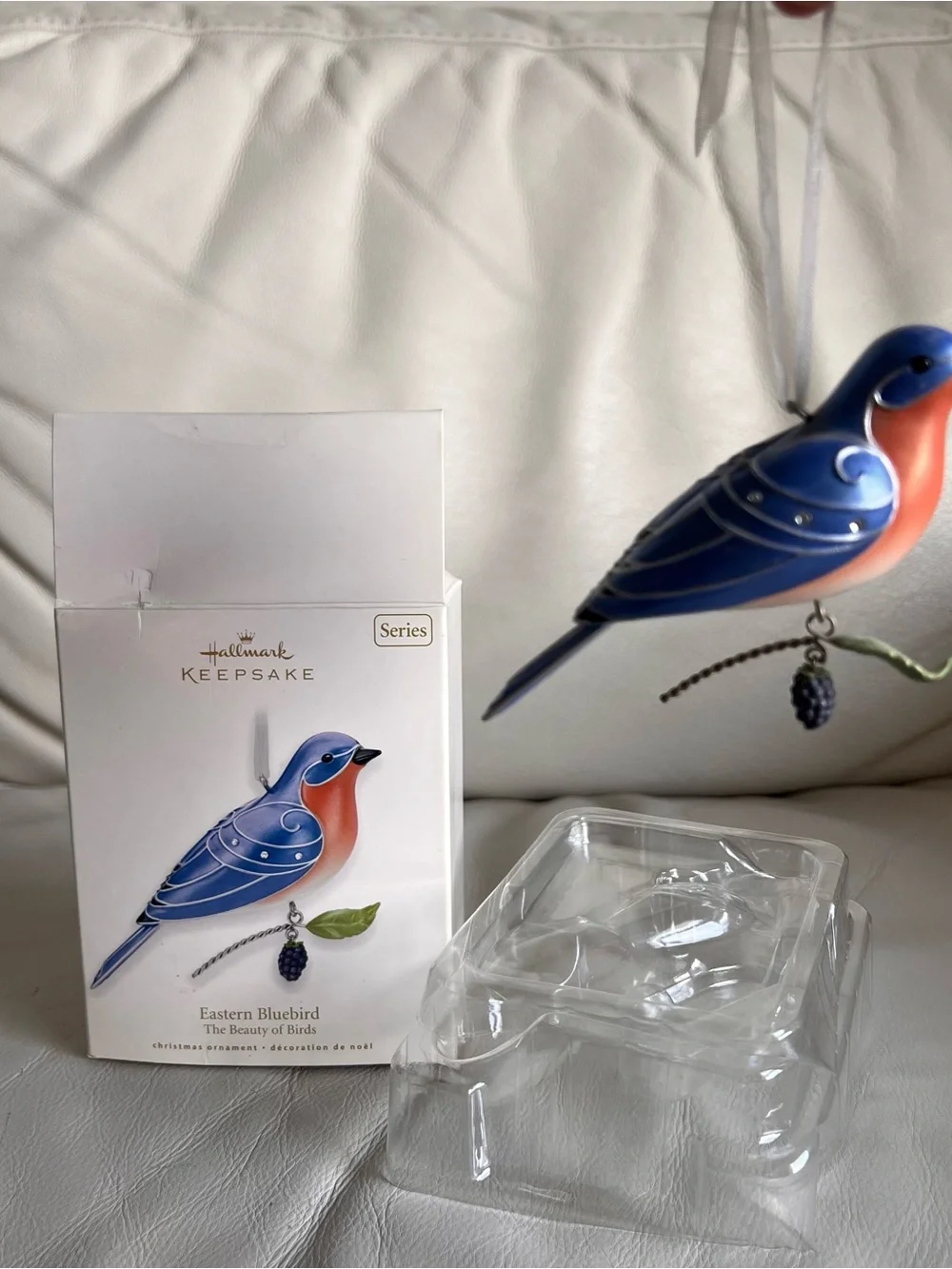 Hallmark Keepsake Eastern Bluebird The Beauty of Birds Hanging Ornament